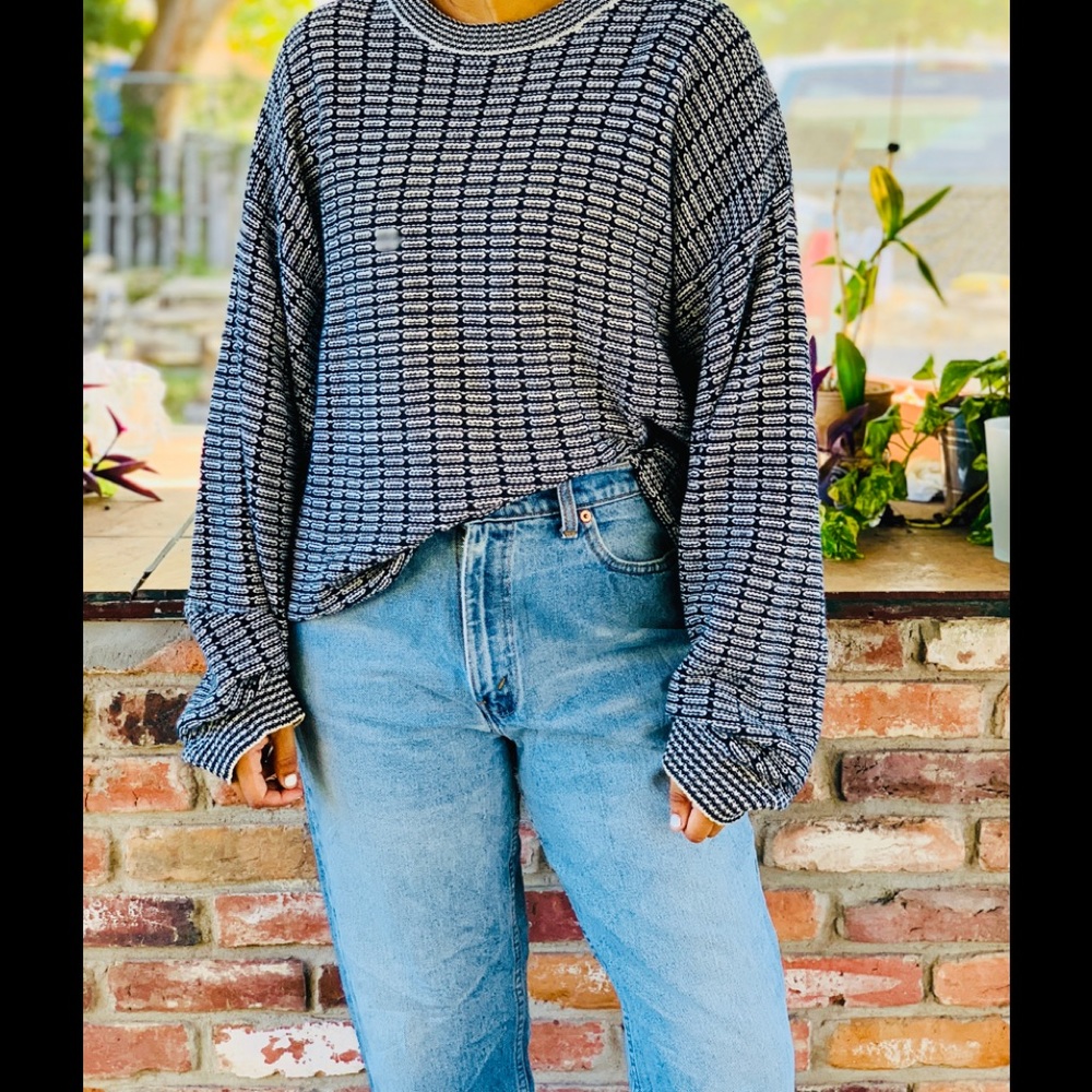 Vintage grandpa sweater.